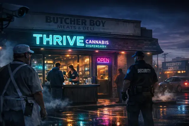 Thrive Cannabis Opens South Reno's First Dispensary at Former Meat Shop