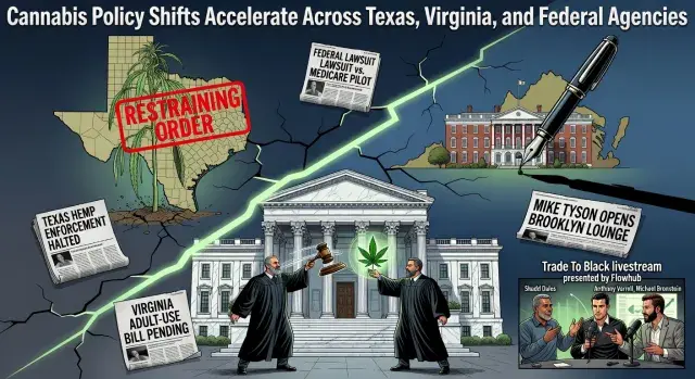 Cannabis Policy Shifts Accelerate Across Texas, Virginia, and Federal Agencies