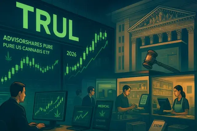 Cannabis ETF Surges as Trulieve's NYSE Debut Tests Sector Momentum